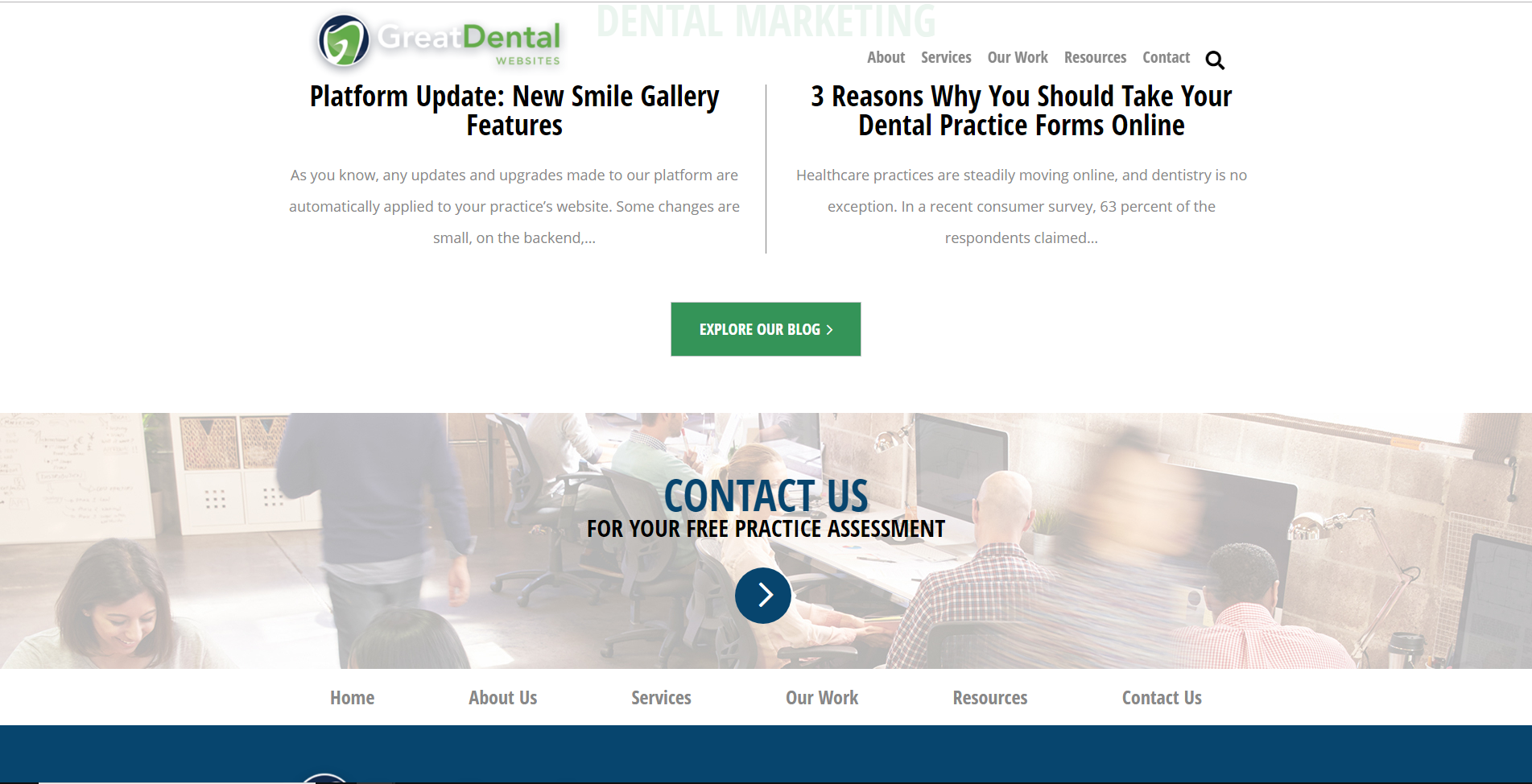 Full Site-2-Great Dental Websites