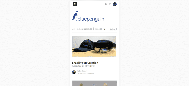 Blue Penguin M3