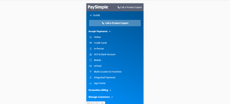Mobile 1 - PaySimple