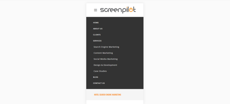 Mobile 1 - Screen Pilot