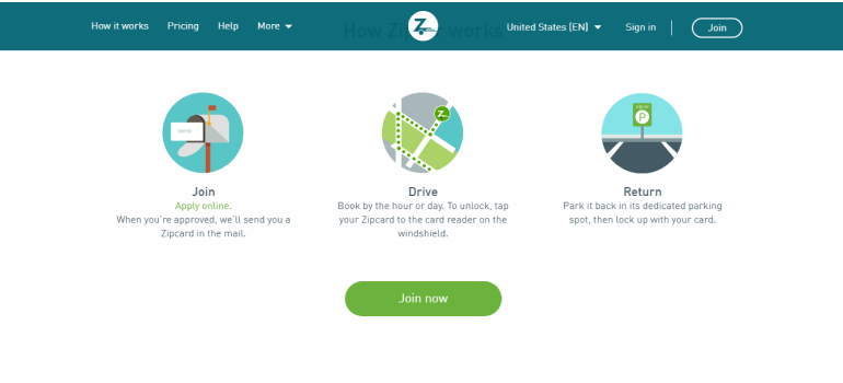 Zipcar - Full Site