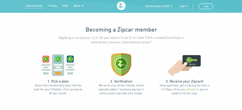 Zipcar - Full Site