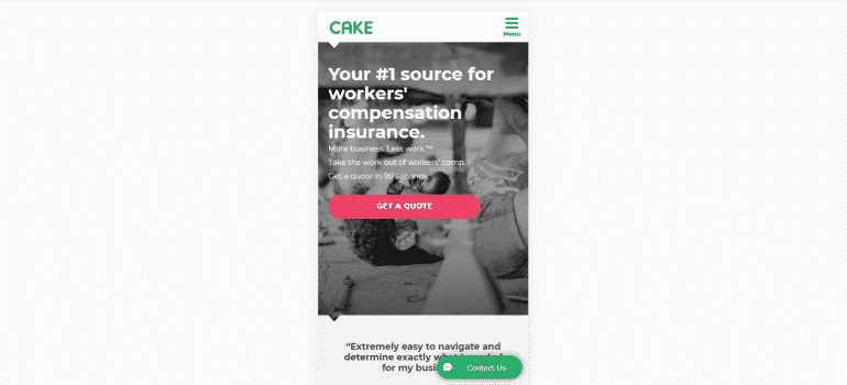 Cake Insure - Mobile 1