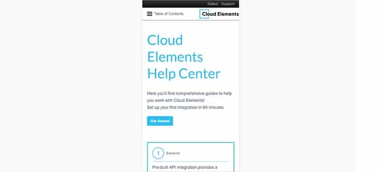 Cloud Elements - Mobile 3