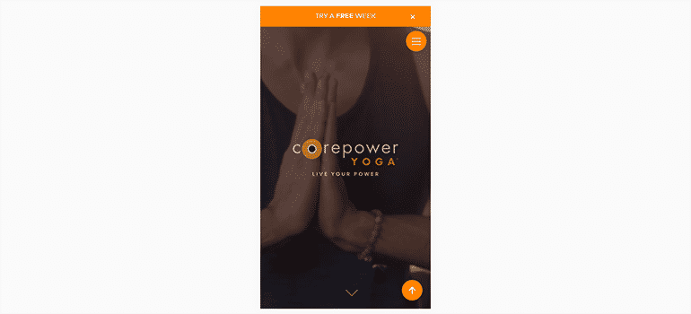 CorePower Yoga-Mobile 1