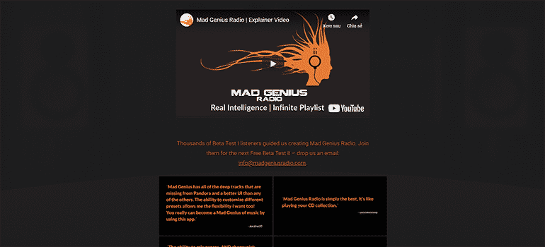 Mad Genius Radio-Fullsite 2