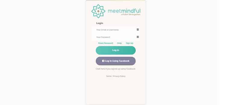 MeetMindful - Mobile 2