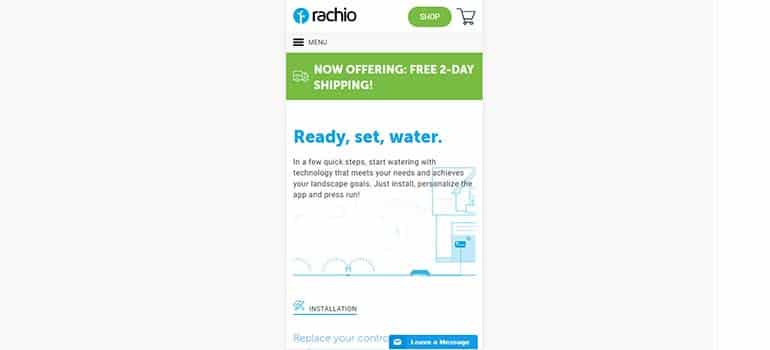 Rachio - Mobile 1