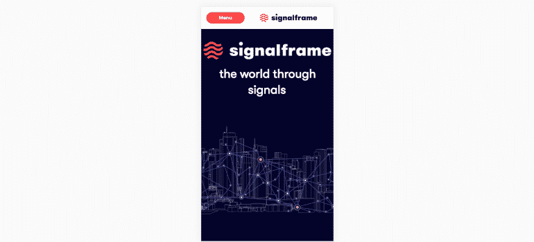 SignalFrame - Mobile 1