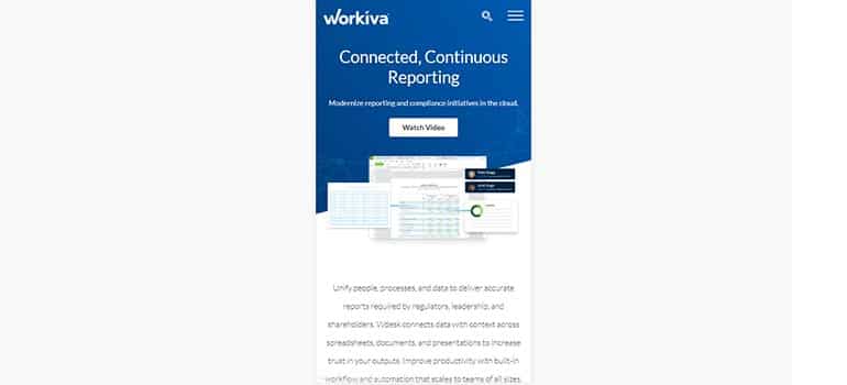Workiva - Mobile 1