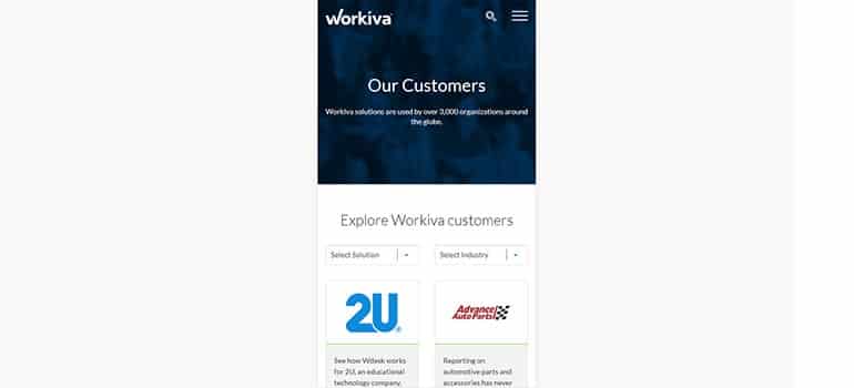 Workiva - Mobile 3