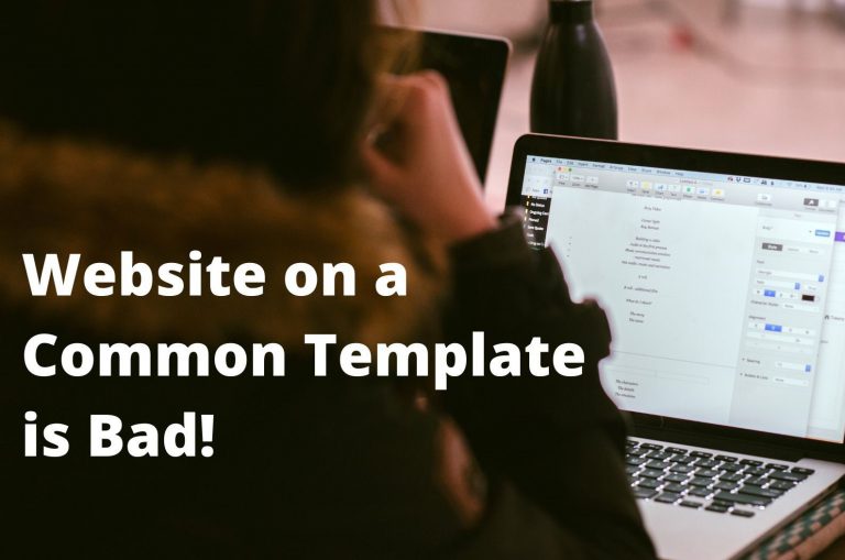 6 Reasons Why Building Websites On A Common Template Is Bad - Featured Image