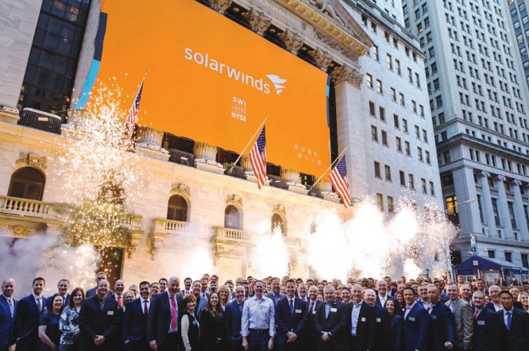 SolarWinds CEO at NYSE