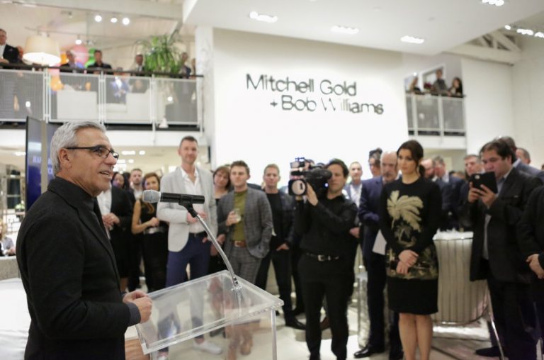 Mitchell Gold + Bob Williams cofounder speak a showroom grand opening