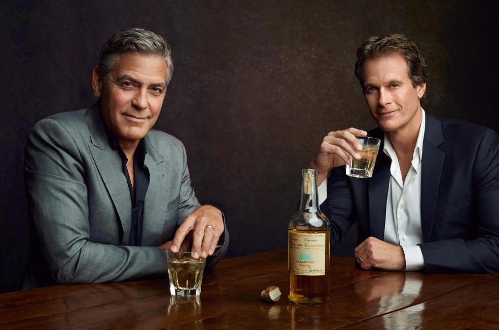 Casamigos co-founders in a product showcase