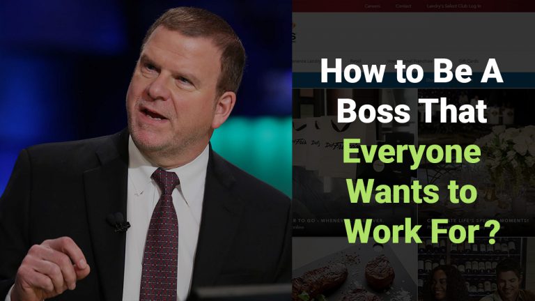 How To Be A Boss That Everyone Wants To Work For