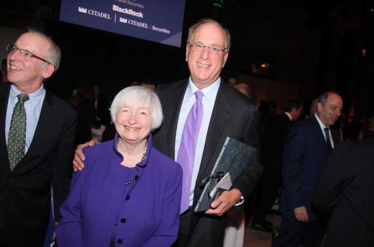 Larry Fink in an annual event
