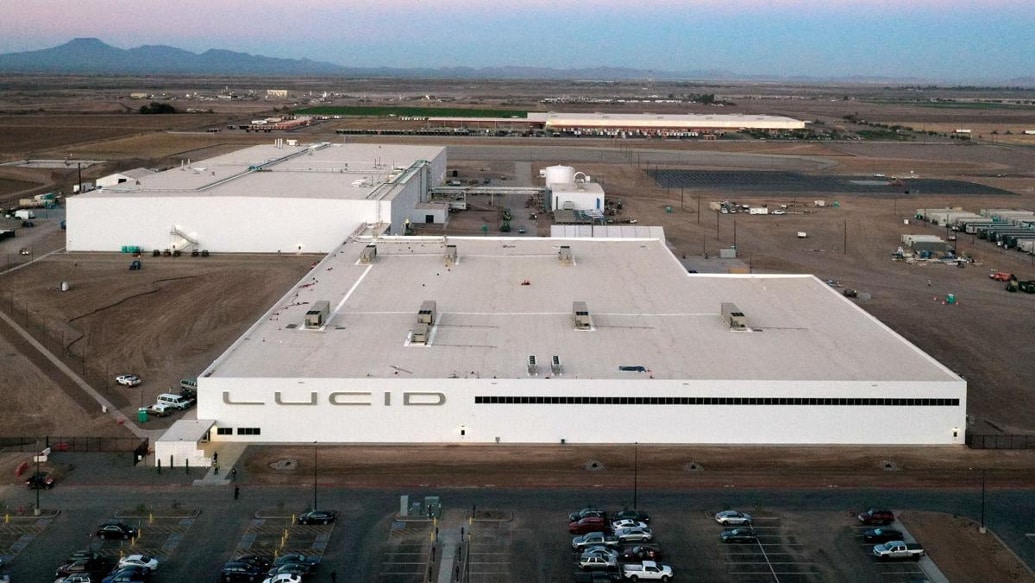 Lucid factory in Arizona