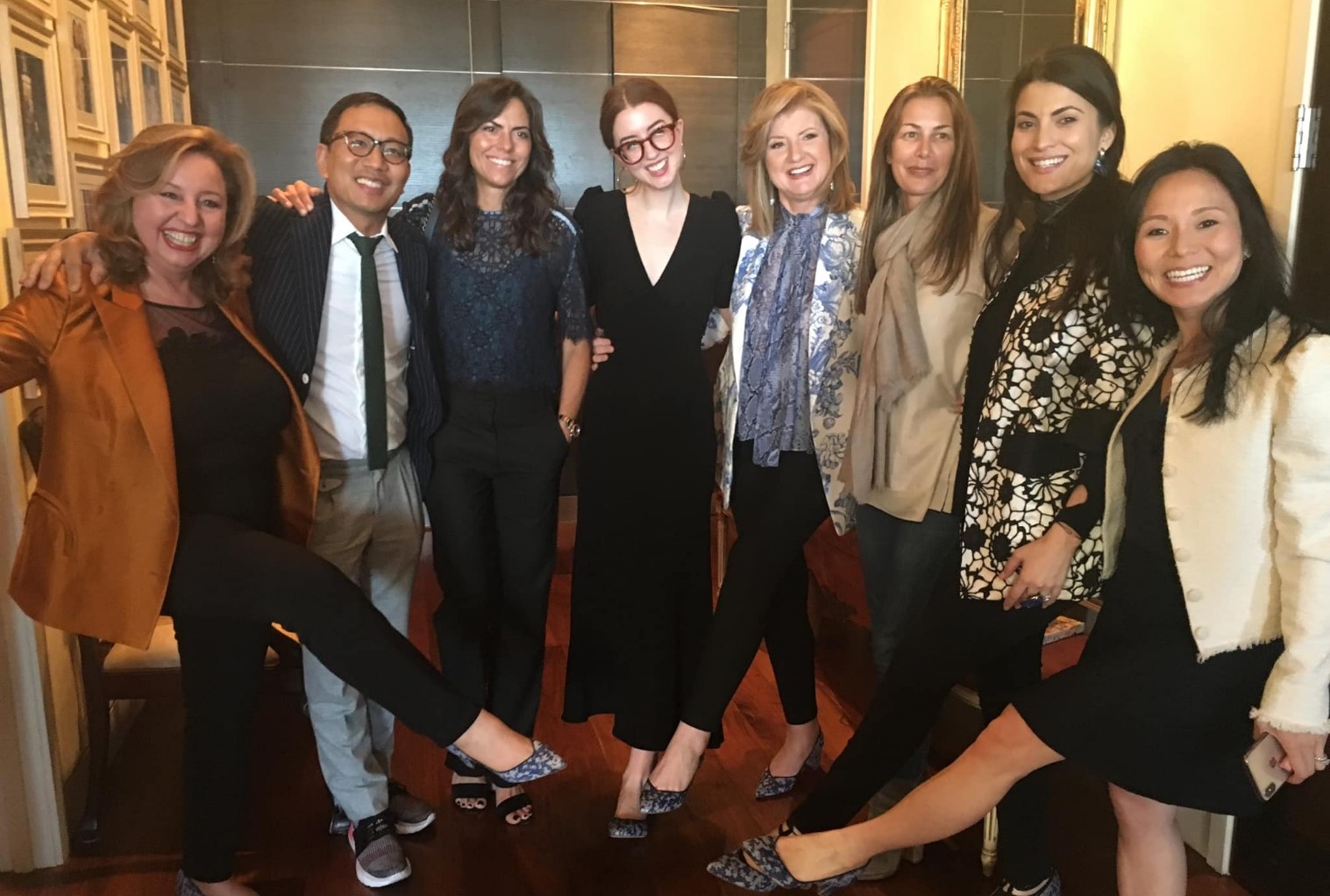 Arianna Huffington and the team at Thrive Global