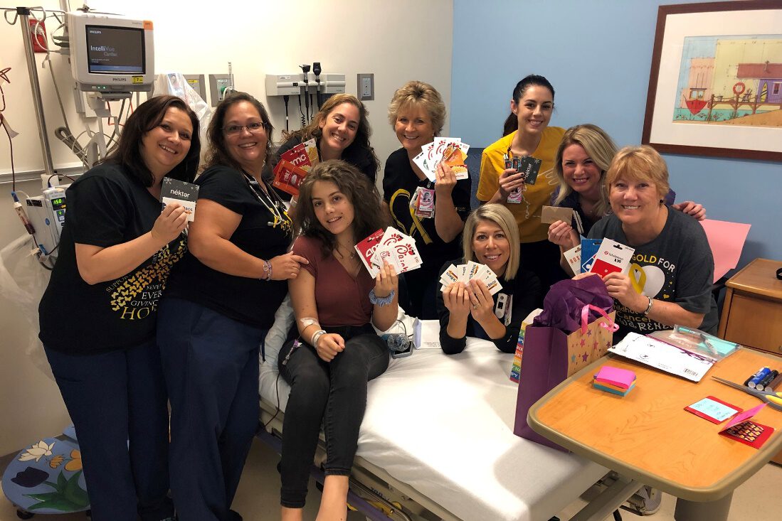 Banner Health patients and family members in EMR room