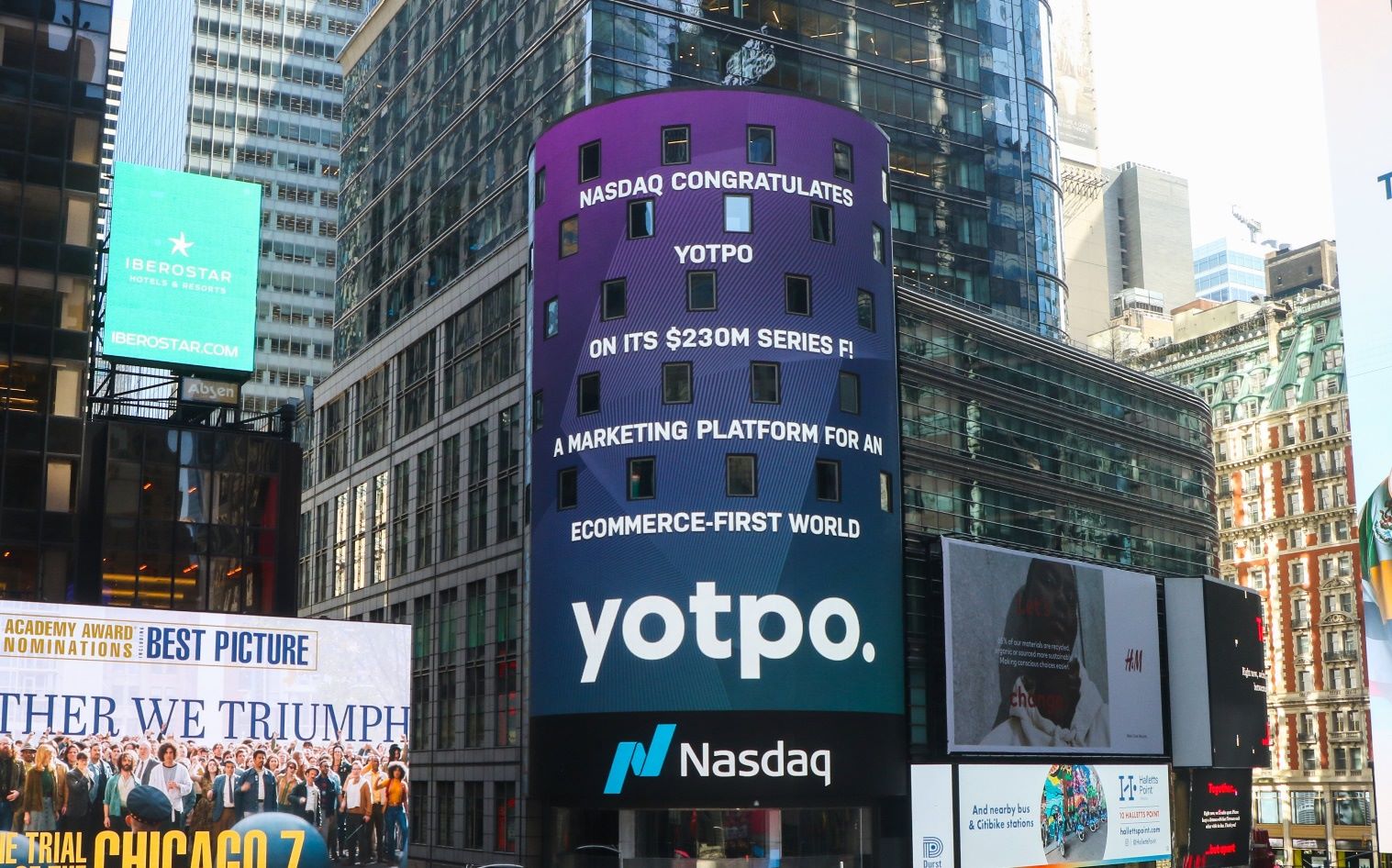 Yotpo was listed on Nasdaq stock