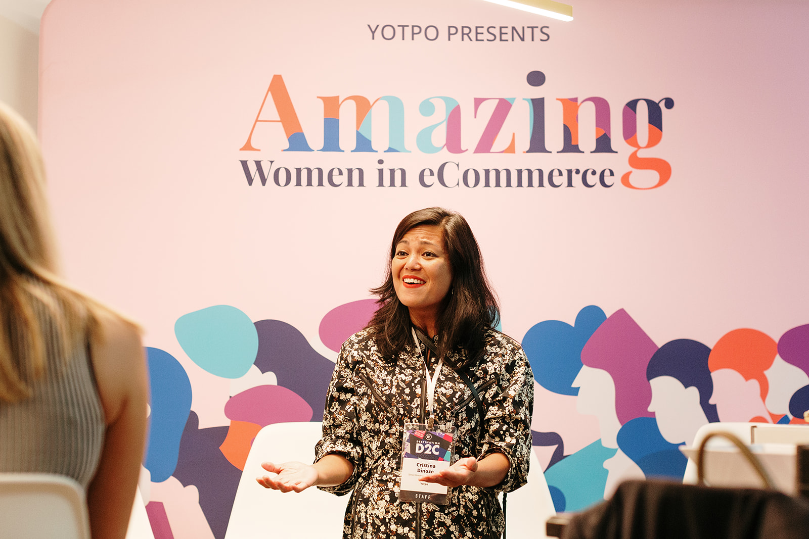 Yotpo team at the Amazing Women in eCommerce conference