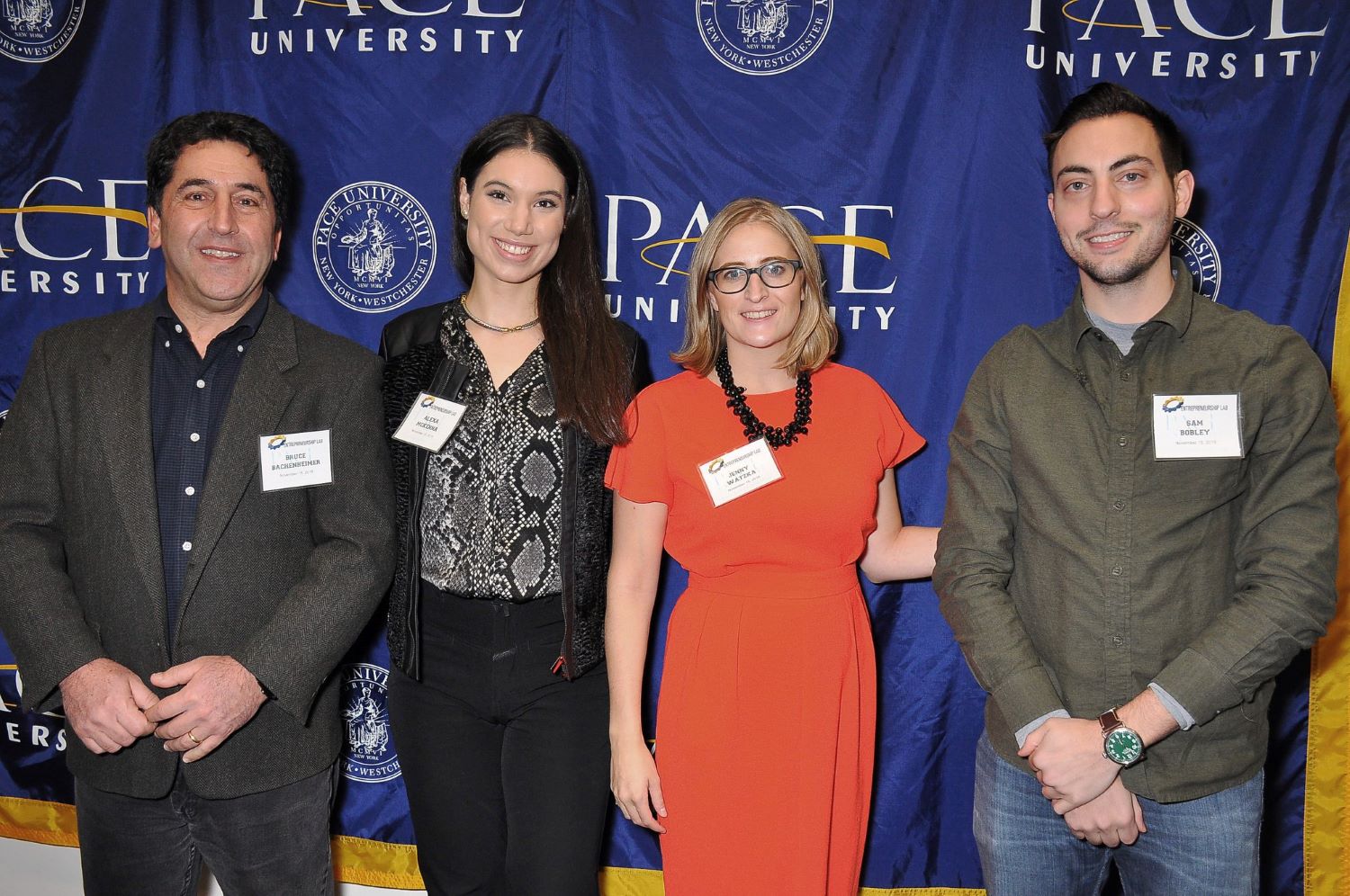 Ocrolus CEO at an Entrepreneurship event at Pace University