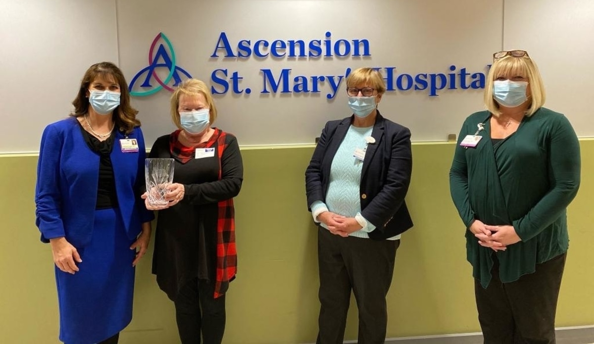 Ascension staff at the St. Mary Hospital