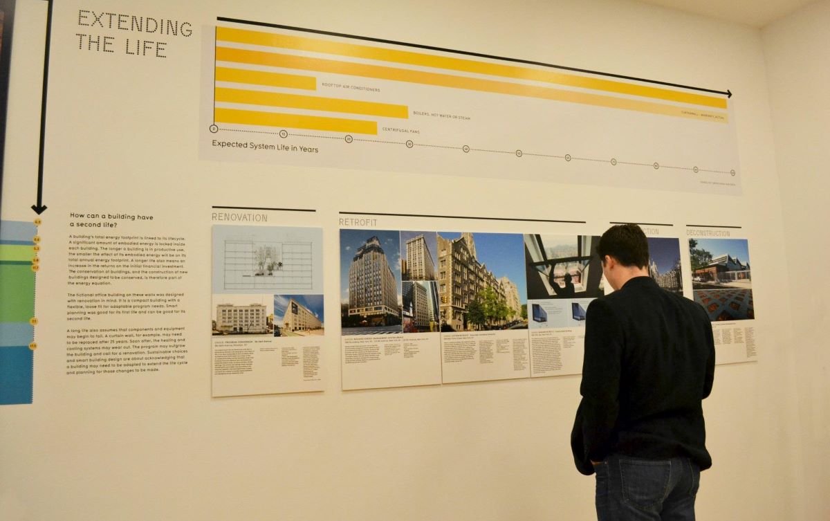 Engineers check out project showcase of commercial buildings