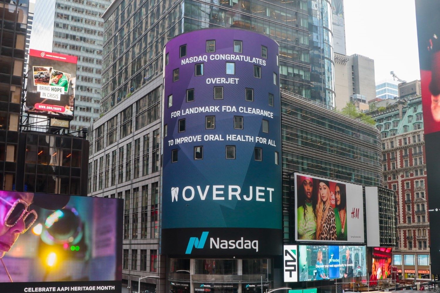Overjet product is approved by FDA