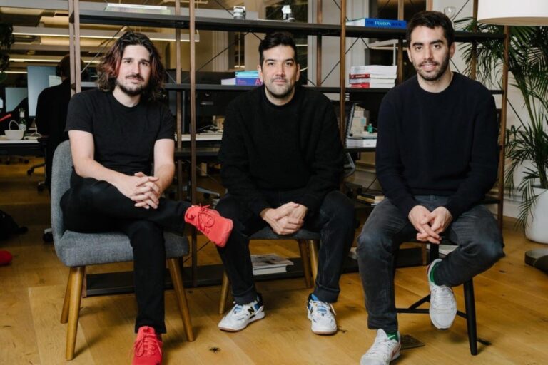 Runway co-founders at their head office