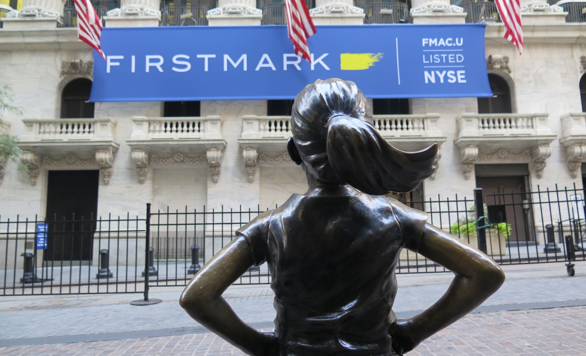 Firstmark on the listing day at NYSE