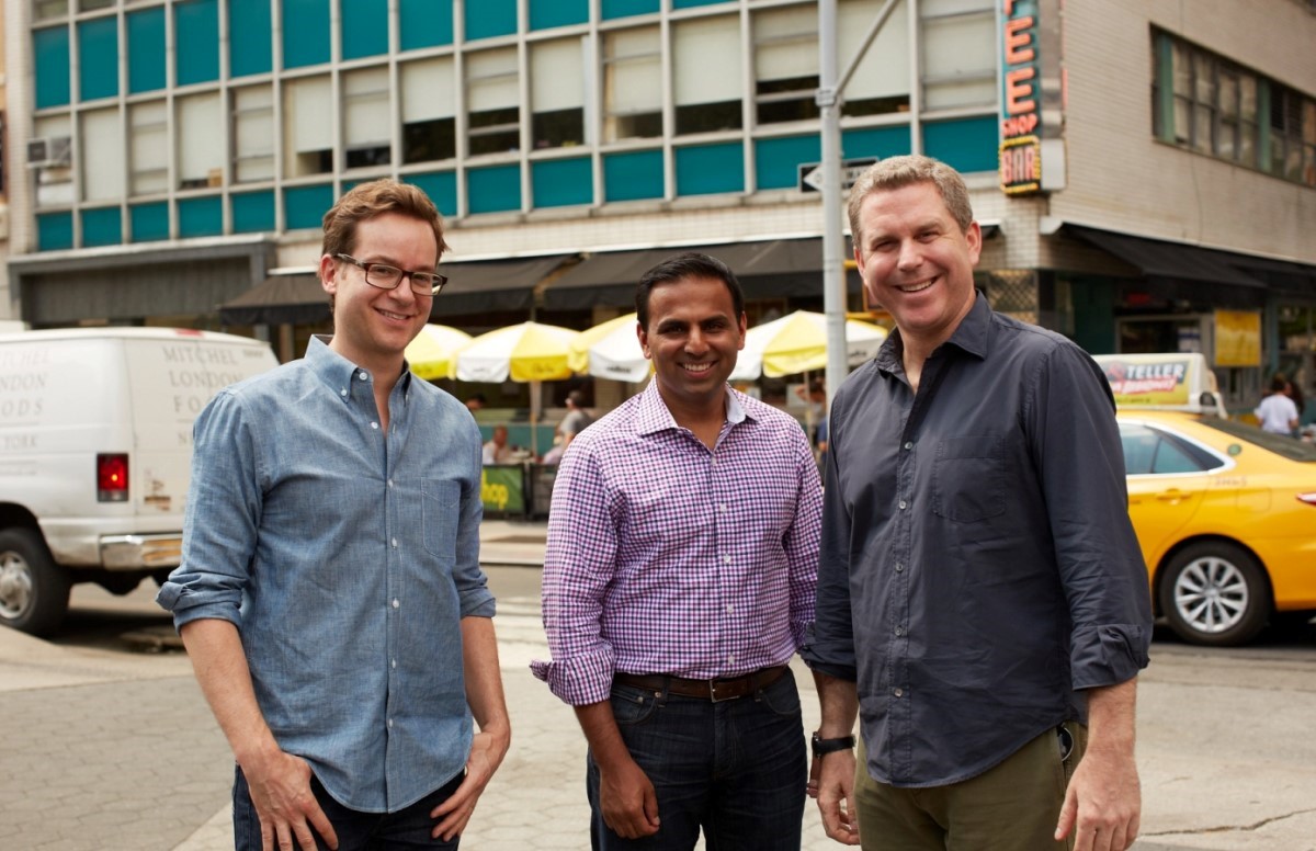 Rick Heitzmann and startup founders collaborate in NY