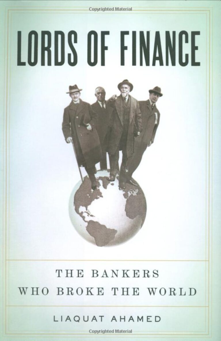 Lords Of Finance The Bankers Who Broke The World