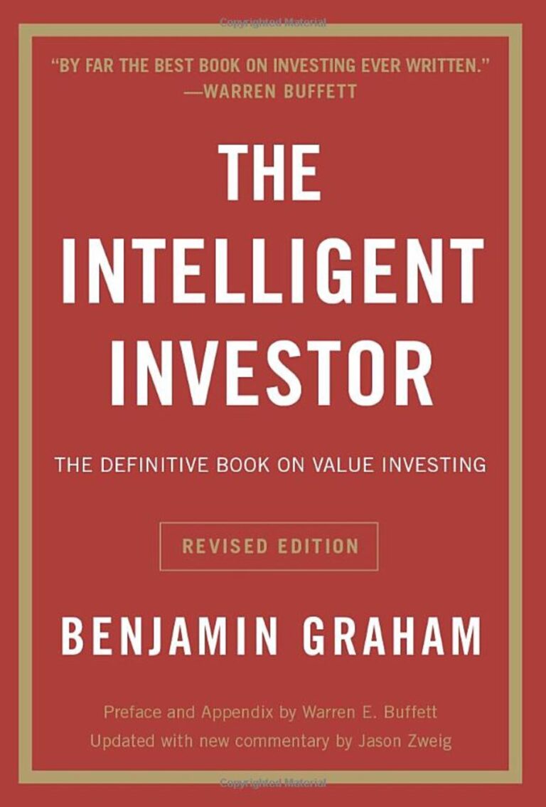 The Intelligent Investor Rev Ed The Definitive Book On Value Investing