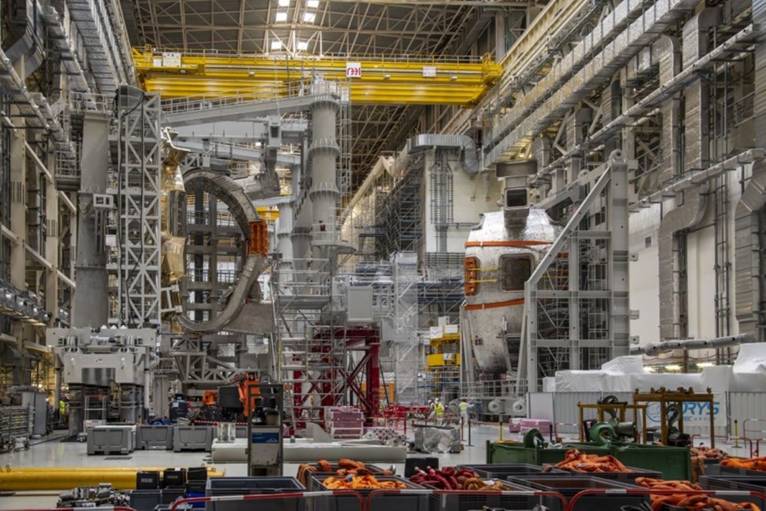 Inside ITER manufacture house
