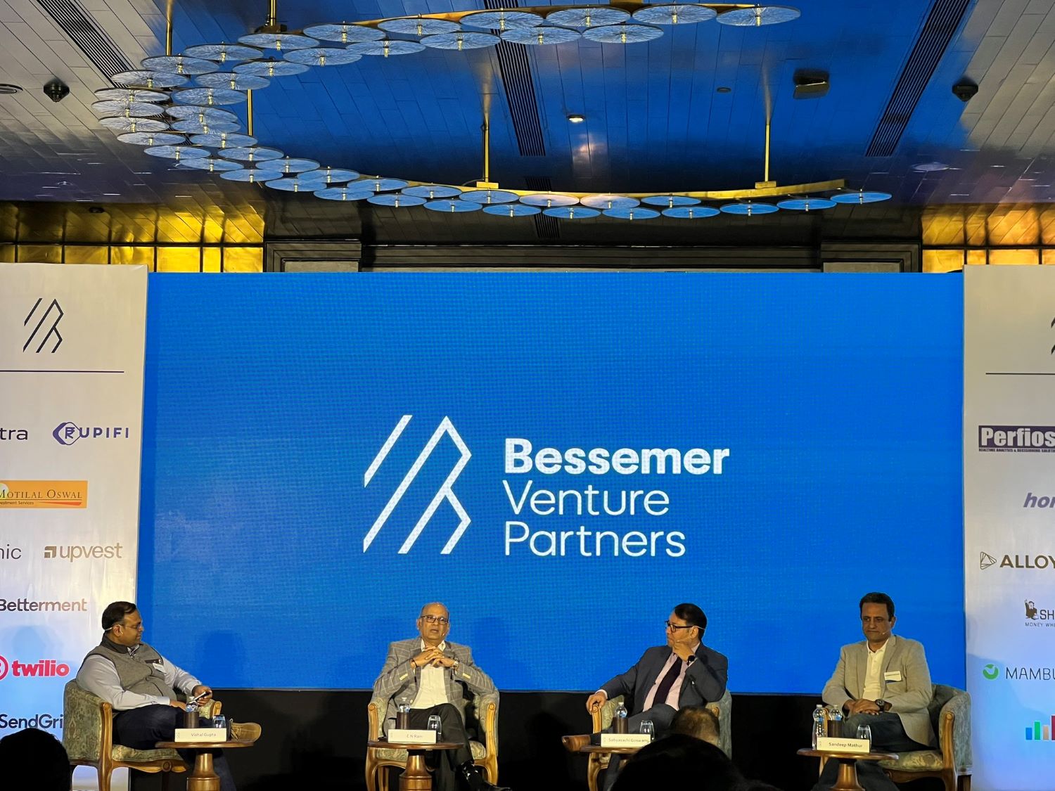 Bessemer Venture Partners at a seminar