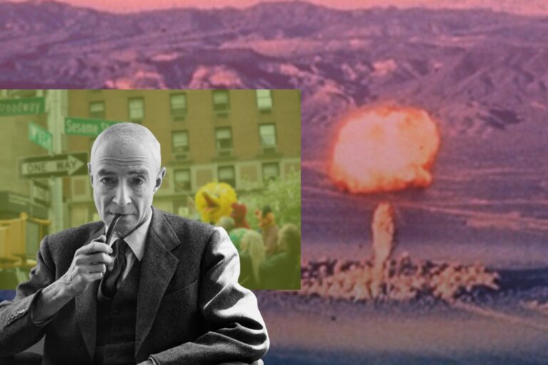 Robert Oppenheimer and his pipe
