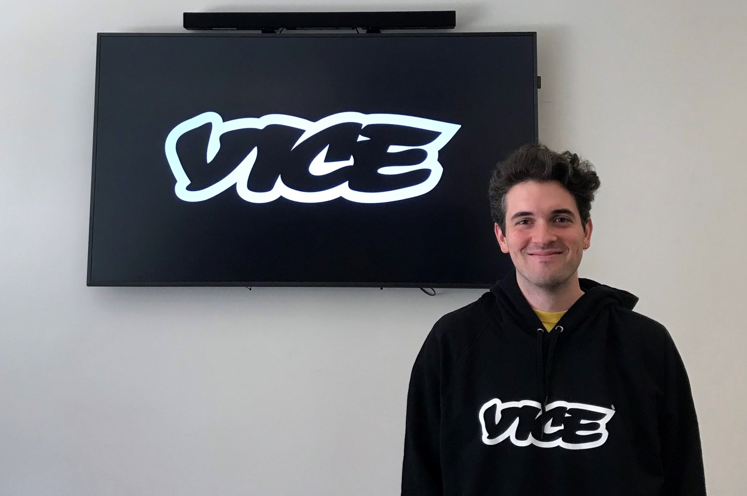 Vice Media staff in a meeting