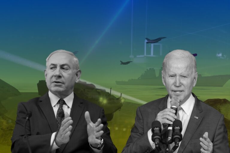 Biden and Benjamin Netanyahu