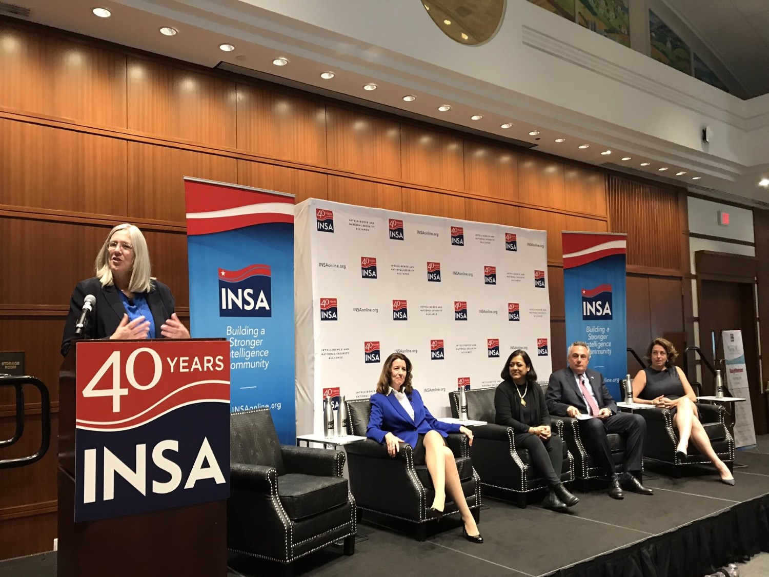 Northrop Grumman CEO speaks at INSA conference