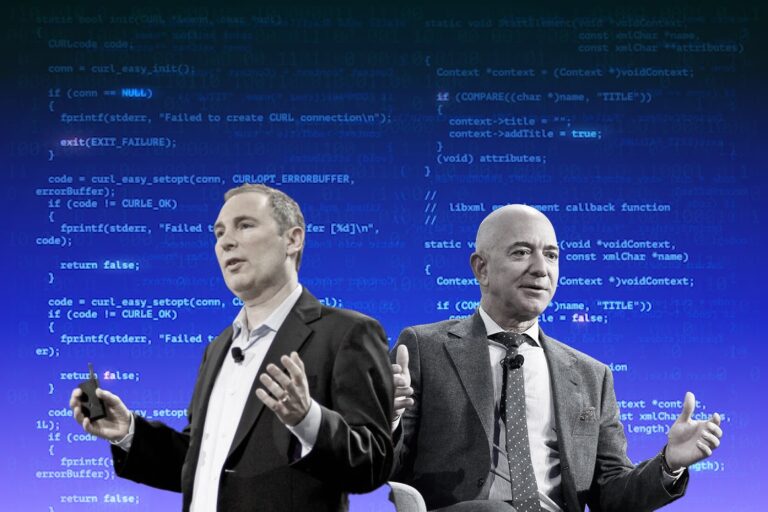 Amazon CEO and Jeff Bezos