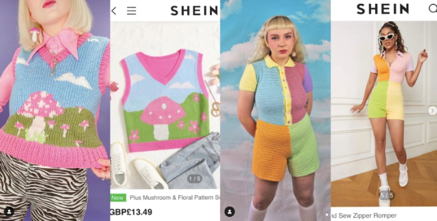 SHEIN copying designs