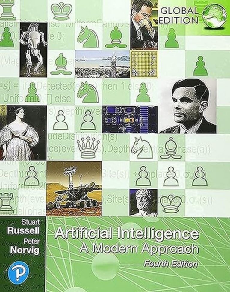 cover book of Artificial Intelligence A Modern Approach, Global Edition