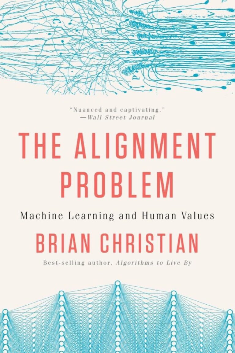 book cover of The Alignment Problem Machine Learning and Human Values