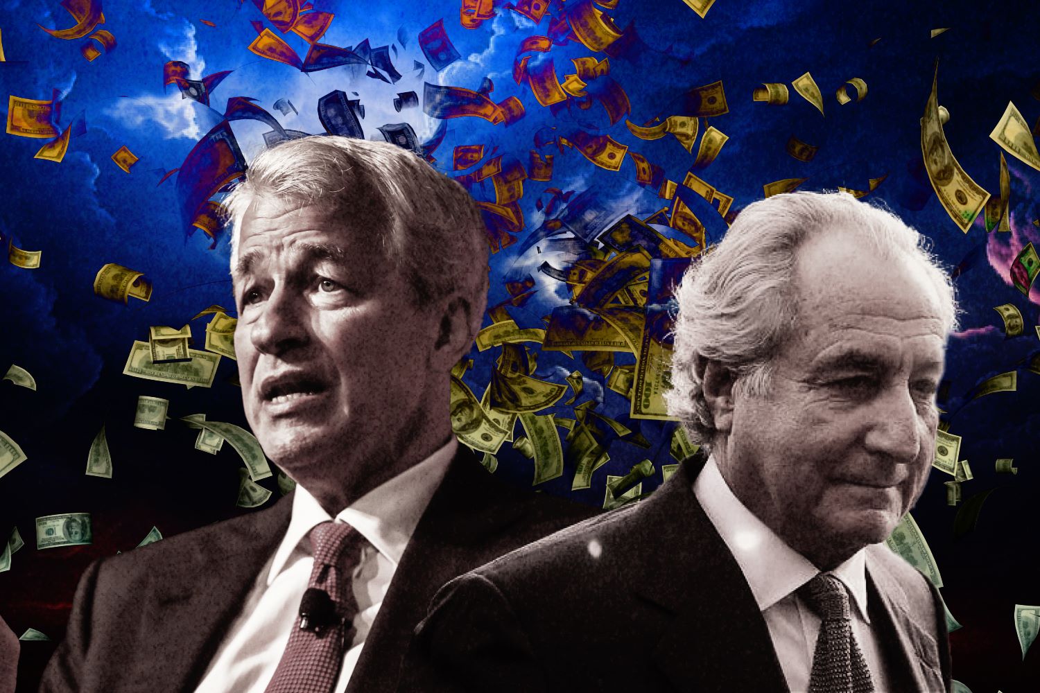 Bernie Madoff and Jamie Dimon