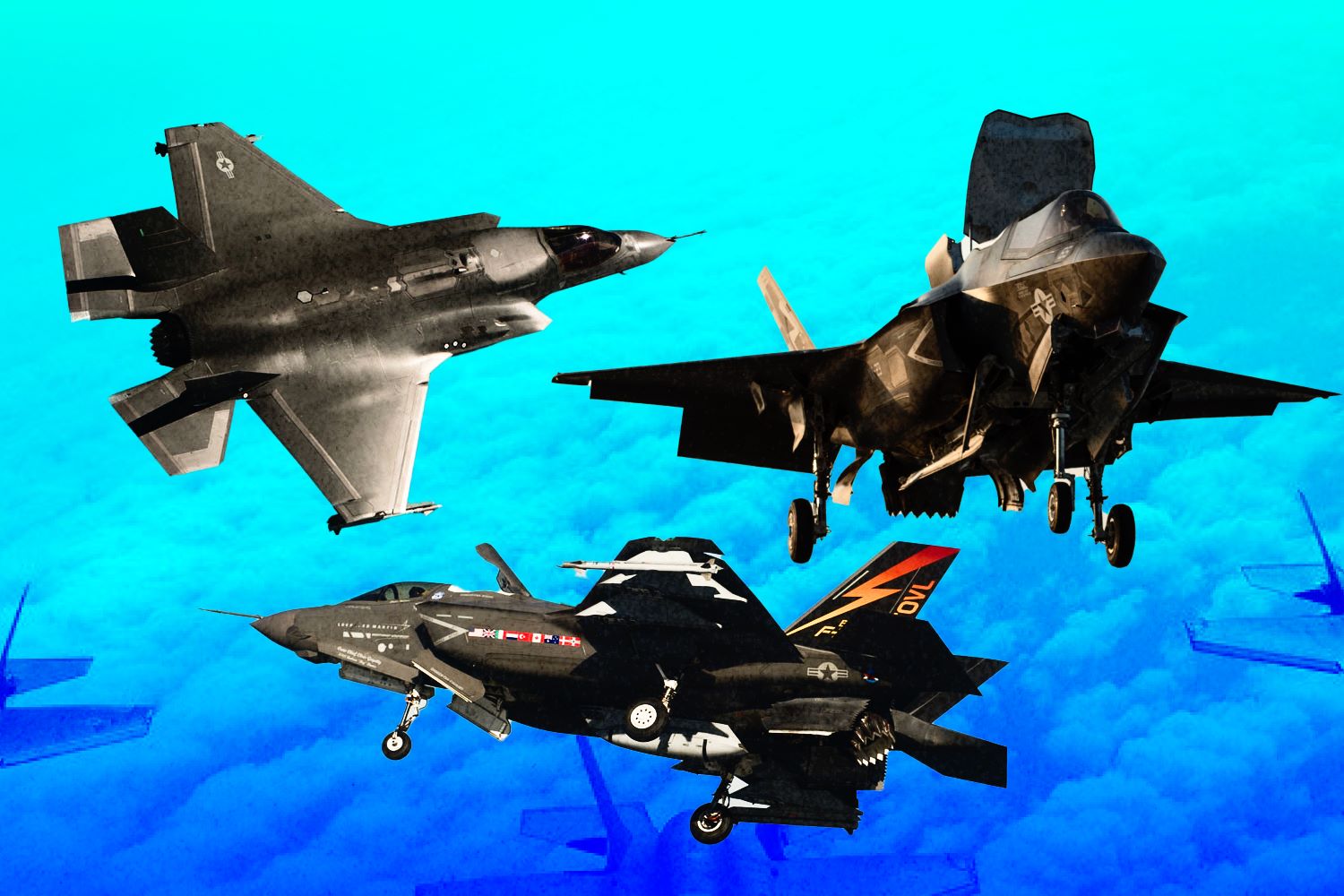 F-35B from different angles