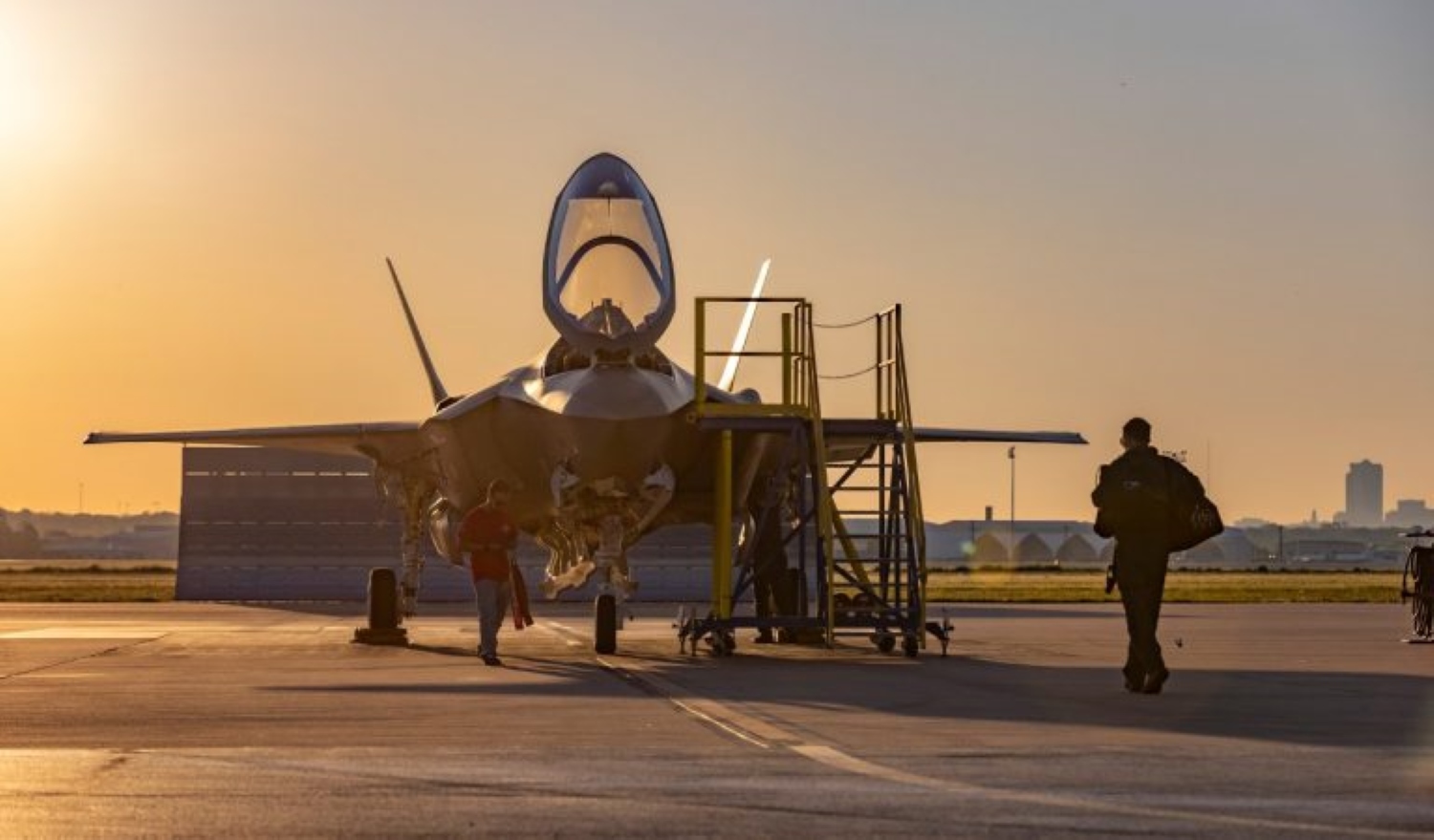 Pilot is heading to the F-35B