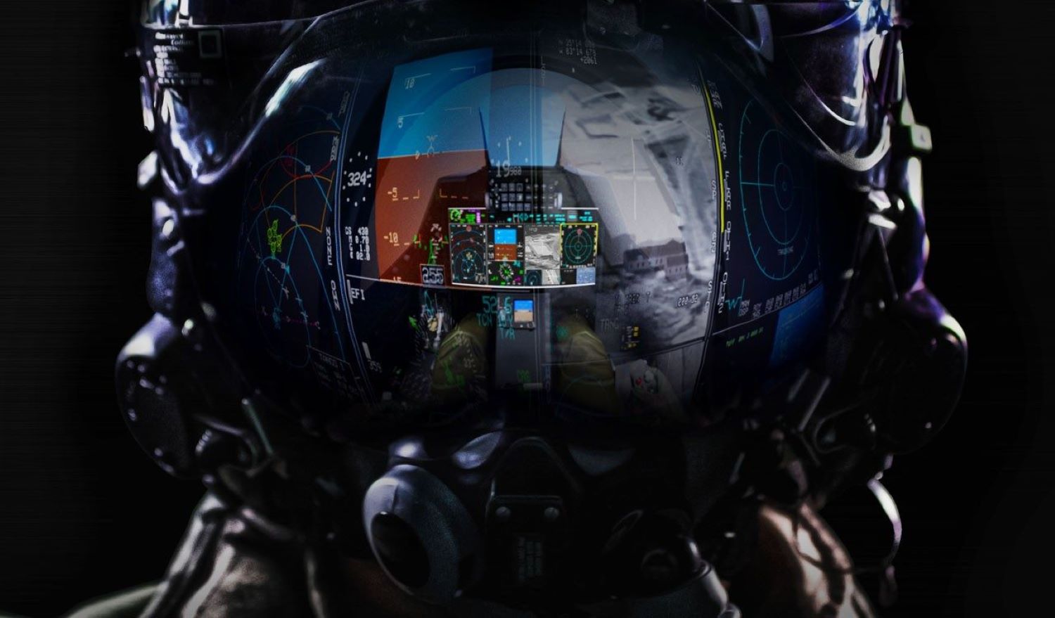 F-35B pilot helmet