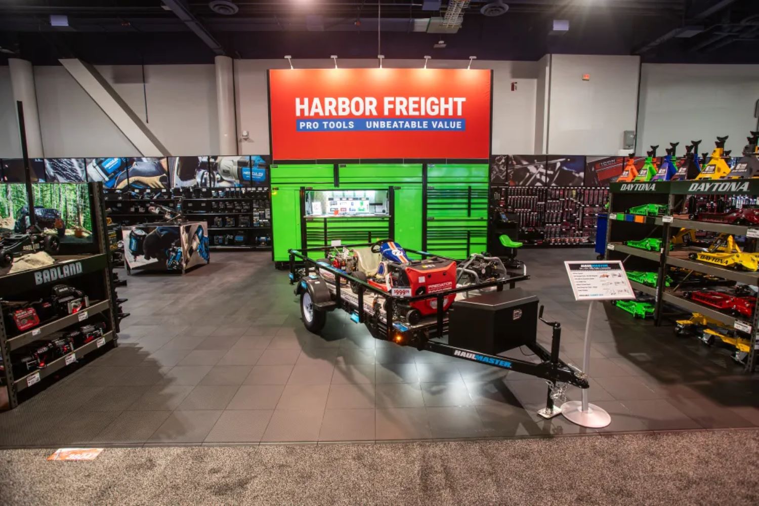 Harbor Freight Tools store display